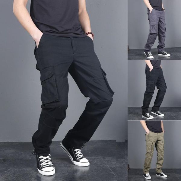 men's pants outdoor multi-pocket cargo 2021 men straigh loose pure color trousers male long sports workwear l0823, Black
men's pants outdoor multi-pocket cargo 2021 men straigh loose pure color trousers male long sports workwear l0823, Black
