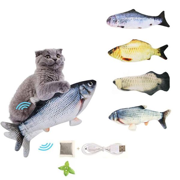 moving fish cat toy electronic flopping kicker catnip toys for cats pet supplies funny chew indoor
moving fish cat toy electronic flopping kicker catnip toys for cats pet supplies funny chew indoor