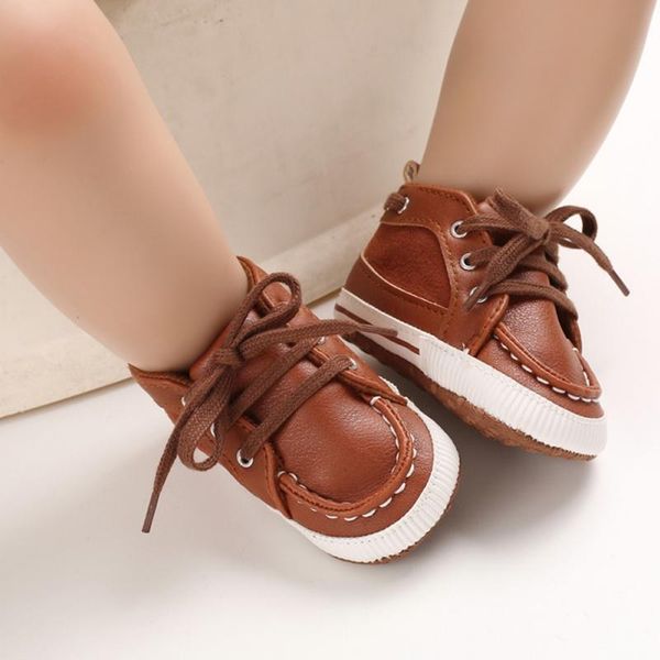 first walkers born patchwork design sneakers for 0-18m baby boys lace-up walker toddler soft soled anti-slip pu shoes
first walkers born patchwork design sneakers for 0-18m baby boys lace-up walker toddler soft soled anti-slip pu shoes