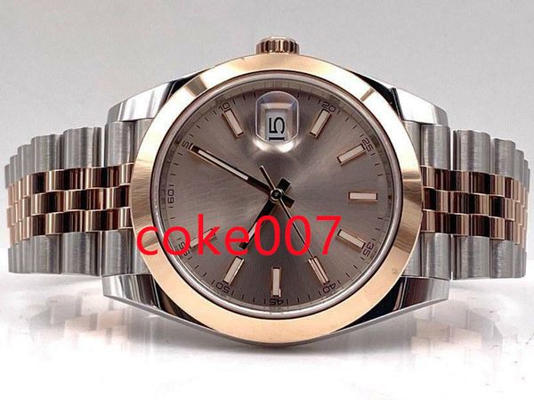 specially made waterproof 41mm 126301 41mm two tone rose gold sundust dial mechanical automatic bf mens watch with box mens watches, Slivery;brown
specially made waterproof 41mm 126301 41mm two tone rose gold sundust dial mechanical automatic bf mens watch with box mens watches, Slivery;brown