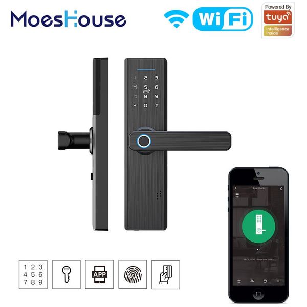 smart home control tuya wifi multiple unlocking fingerprint lock, security intelligent lock with life app password rfid door
smart home control tuya wifi multiple unlocking fingerprint lock, security intelligent lock with life app password rfid door