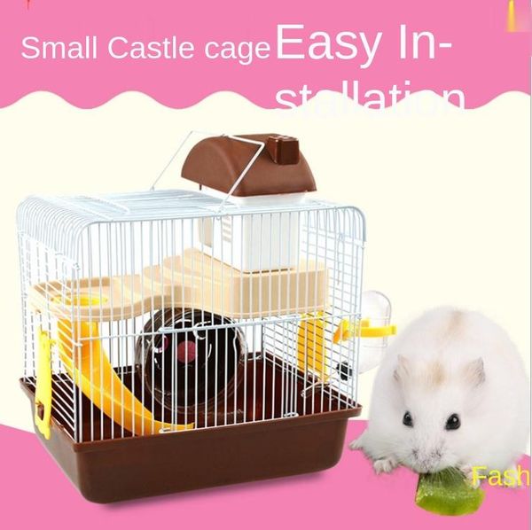 small animal supplies hamster set complete cage villa double deck large house mouse nest
small animal supplies hamster set complete cage villa double deck large house mouse nest