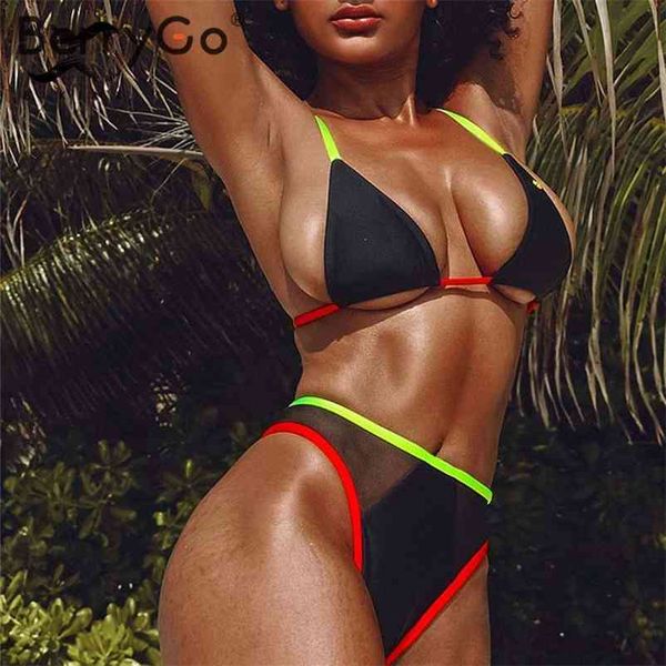 berrygo brazilian bikini set push up swimwear women summer micro bathing suit mesh swimsuit female high waist biquini 210513, White;black
berrygo brazilian bikini set push up swimwear women summer micro bathing suit mesh swimsuit female high waist biquini 210513, White;black