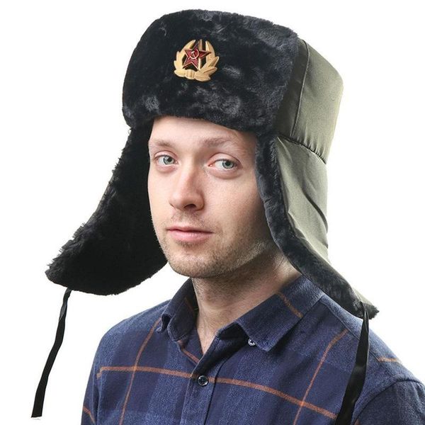 beanies army military badge hat men and women winter cycling warm ear protection cotton cap faux fur earflap snow caps pilot hats
beanies army military badge hat men and women winter cycling warm ear protection cotton cap faux fur earflap snow caps pilot hats