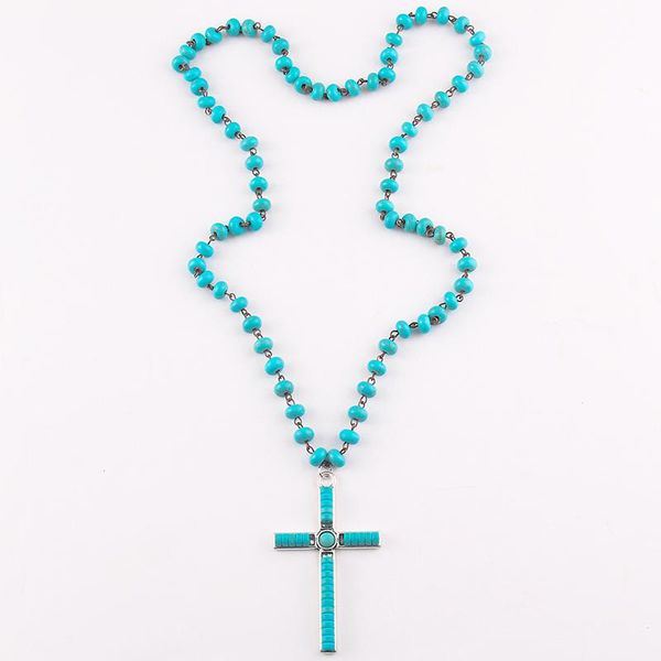 pendant necklaces rh fashion bohemian jewelry accessory link beads with cross dorp for women gift, Silver
pendant necklaces rh fashion bohemian jewelry accessory link beads with cross dorp for women gift, Silver