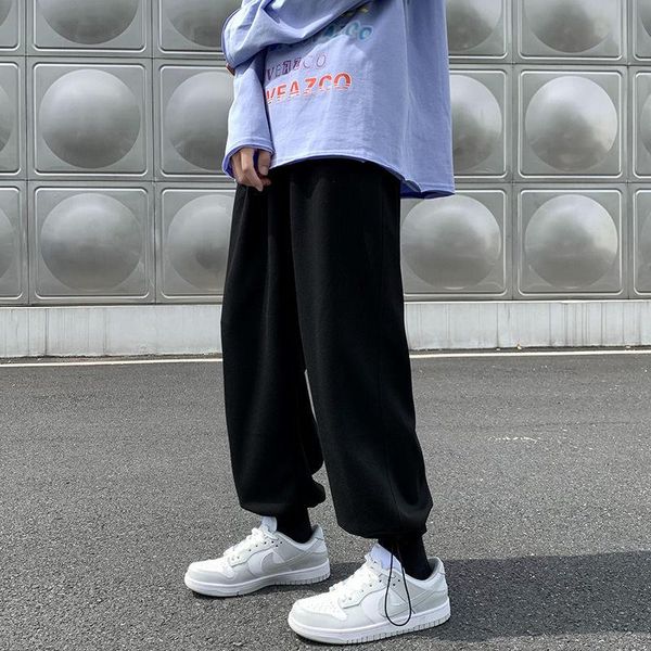 men's pants hybskr black drawstring solid color men sweatpants casual autumn fashion loose trousers for male 2021 streetwear clothing
men's pants hybskr black drawstring solid color men sweatpants casual autumn fashion loose trousers for male 2021 streetwear clothing