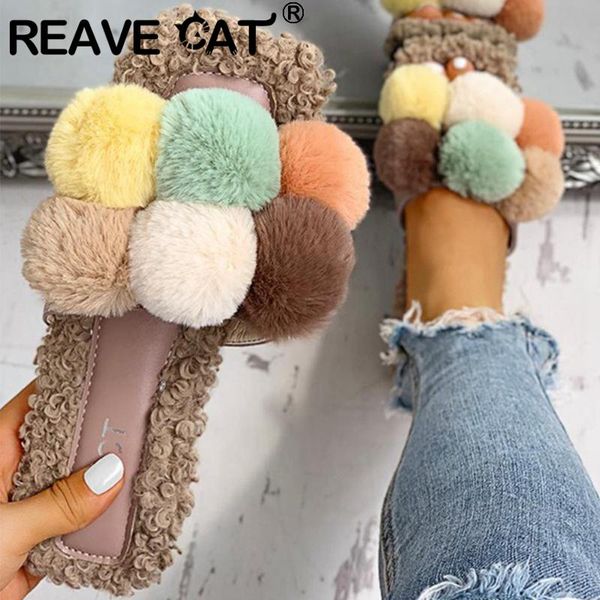 women slippers 2021 open toe fur cute colorful warm stylish ins big size 35-43 casual outdoor yellow a3638, Black
women slippers 2021 open toe fur cute colorful warm stylish ins big size 35-43 casual outdoor yellow a3638, Black