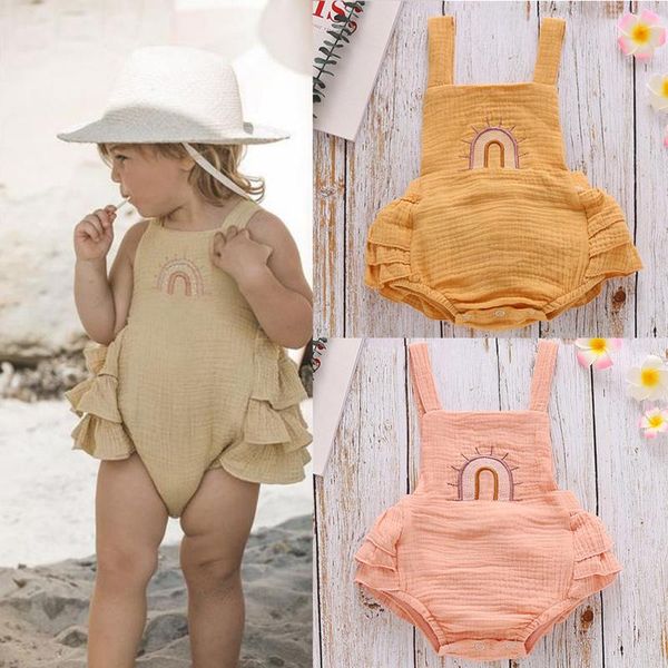 6m-24m summer rainbow romper bodysuit born infant baby boys girls sleeveless casual clothes baby's clothing rompers, Blue
6m-24m summer rainbow romper bodysuit born infant baby boys girls sleeveless casual clothes baby's clothing rompers, Blue