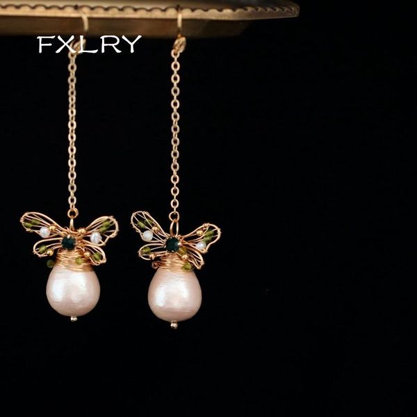 dangle & chandelier fxlry original handmade natural pearl little bee dorp earrings for women bridal wedding jewelry, Silver
dangle & chandelier fxlry original handmade natural pearl little bee dorp earrings for women bridal wedding jewelry, Silver