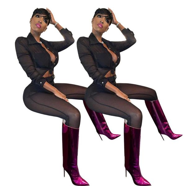 women's two piece pants black mesh streetwear sets for women long sleeve jackets high waist leggings matching suits lady clubwear rv364, White
women's two piece pants black mesh streetwear sets for women long sleeve jackets high waist leggings matching suits lady clubwear rv364, White