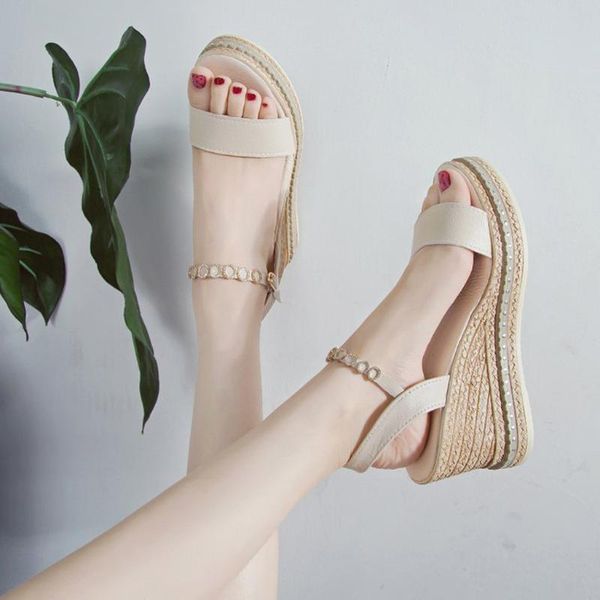 women's fashion summer solid peep toe casual wedge platform shoes ladies sandals slipper 2021 dress, Black
women's fashion summer solid peep toe casual wedge platform shoes ladies sandals slipper 2021 dress, Black