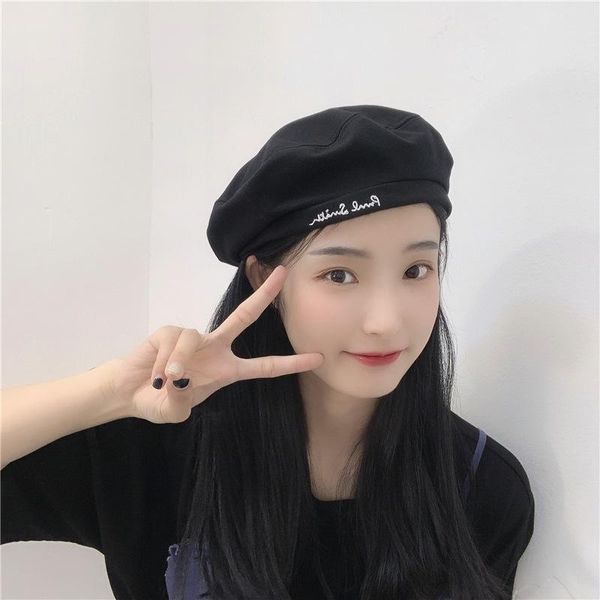fashion woman solid color girl beret beanie cap painter summer spring sun berets caps for women italia hat, Blue;gray
fashion woman solid color girl beret beanie cap painter summer spring sun berets caps for women italia hat, Blue;gray