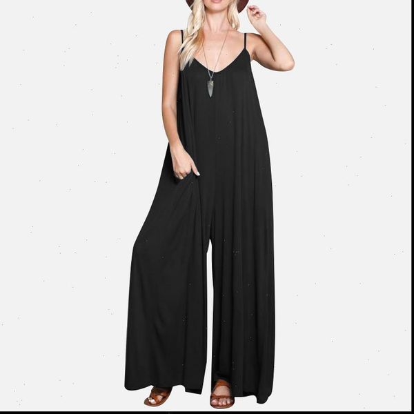 v neck sleeveless womens rompers jumpsuit for women summer loose sling plus size jumpsuits ladies solid wide leg, Black;white
v neck sleeveless womens rompers jumpsuit for women summer loose sling plus size jumpsuits ladies solid wide leg, Black;white