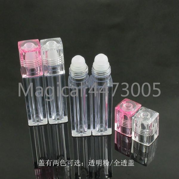 storage bottles & jars 10/30/50pcs 6.5ml high-grade empty plastic roll on bottle small square pink cover clear cosmetic bottle/empty lip oil
storage bottles & jars 10/30/50pcs 6.5ml high-grade empty plastic roll on bottle small square pink cover clear cosmetic bottle/empty lip oil