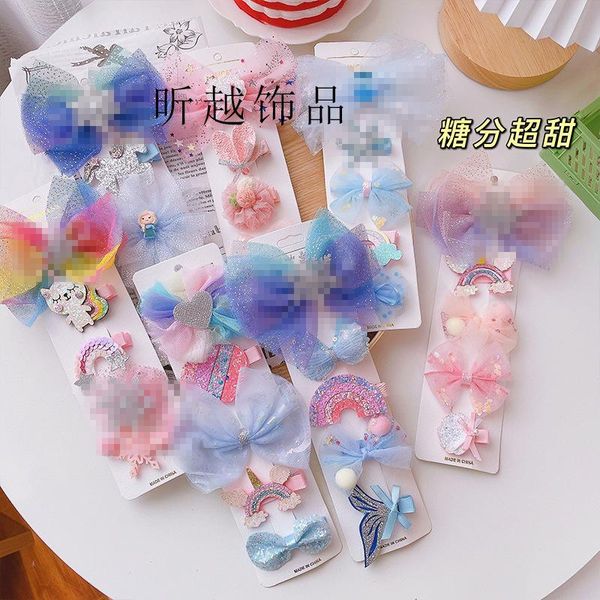 hair accessories girls' ice and snow hairpin children's bow headdress super fairy korean little girl baby princess, Slivery;white
hair accessories girls' ice and snow hairpin children's bow headdress super fairy korean little girl baby princess, Slivery;white