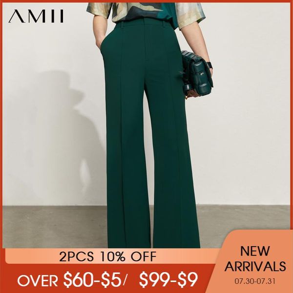 women's pants & capris amii minimalism summer women offical lady solid high waist female trousers fashion thin wide leg for 12140512, Black;white
women's pants & capris amii minimalism summer women offical lady solid high waist female trousers fashion thin wide leg for 12140512, Black;white