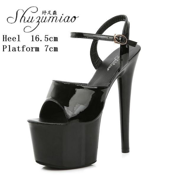 dress shoes pole dancing party club model catwalk t stage super high heel sandals 17 cm nightclub platform wedding women's, Black
dress shoes pole dancing party club model catwalk t stage super high heel sandals 17 cm nightclub platform wedding women's, Black