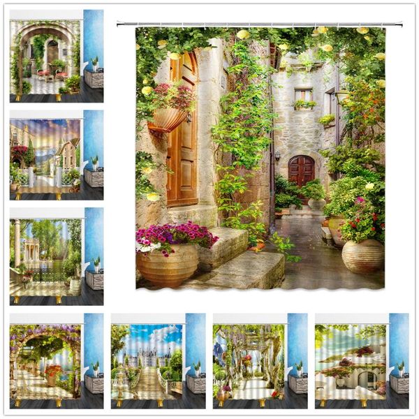 garden flowers scenery shower curtains bath curtain 3d print waterproof bathroom home decor washable fabric screens
garden flowers scenery shower curtains bath curtain 3d print waterproof bathroom home decor washable fabric screens