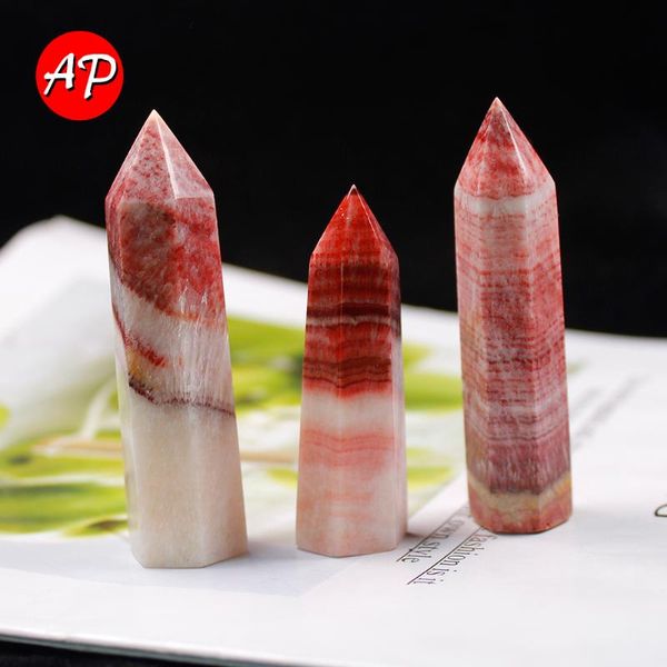decorative objects & figurines 1pc natural crystal point rhodochrosite healing obelisk pink quartz wand ornament for home decor energy stone
decorative objects & figurines 1pc natural crystal point rhodochrosite healing obelisk pink quartz wand ornament for home decor energy stone
