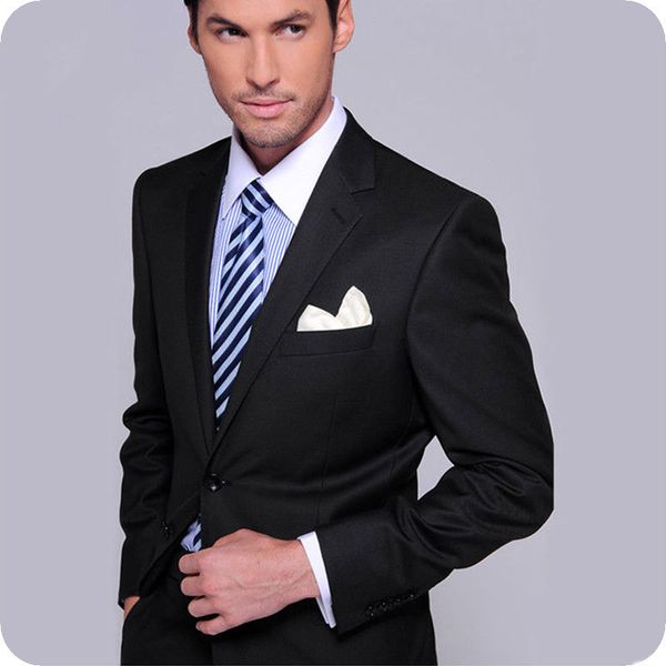 men's suits & blazers black men suit business wedding groom blazer custom made slim fit formal tuxedo man costume homme maria, White;black
men's suits & blazers black men suit business wedding groom blazer custom made slim fit formal tuxedo man costume homme maria, White;black