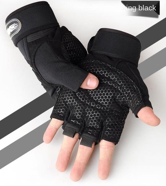 knitted half-finger gloves men's sports fitness equipment outdoor cycling mountain climbing tactics elbow & knee pads, Black;gray
knitted half-finger gloves men's sports fitness equipment outdoor cycling mountain climbing tactics elbow & knee pads, Black;gray