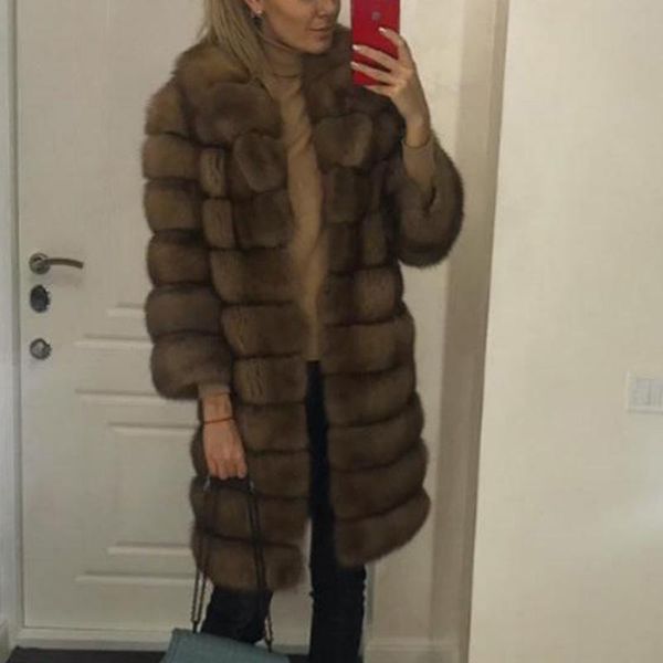 women's fur & faux fashion loose turn down collar coats women elegant long sleeve jackets winter casual ladies, Black
women's fur & faux fashion loose turn down collar coats women elegant long sleeve jackets winter casual ladies, Black