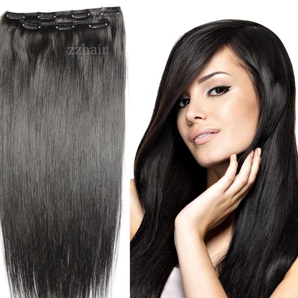 16"-28" two pieces set 160g 100% brazilian remy clip-in human hair extensions 4 clips 2pcs natural straight, Black;brown
16"-28" two pieces set 160g 100% brazilian remy clip-in human hair extensions 4 clips 2pcs natural straight, Black;brown