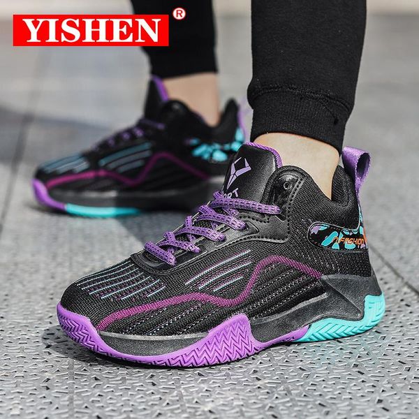 children's basketball shoes for boys non-slip kids sports sneakers outdoor boy trainers shoe athletic &, Black
children's basketball shoes for boys non-slip kids sports sneakers outdoor boy trainers shoe athletic &, Black