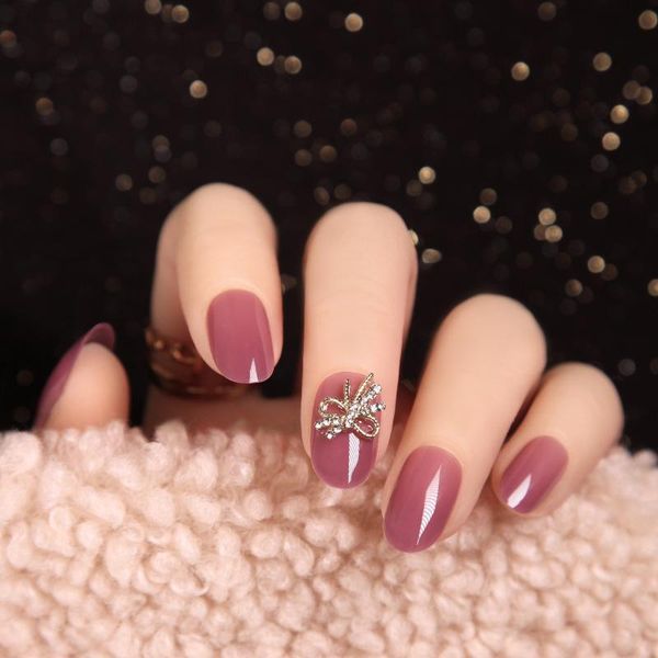 24pc short coffin fake nails with glue semi-permeable pink medium-length detachable waterproof bridal nail art patch ti false, Red;gold
24pc short coffin fake nails with glue semi-permeable pink medium-length detachable waterproof bridal nail art patch ti false, Red;gold
