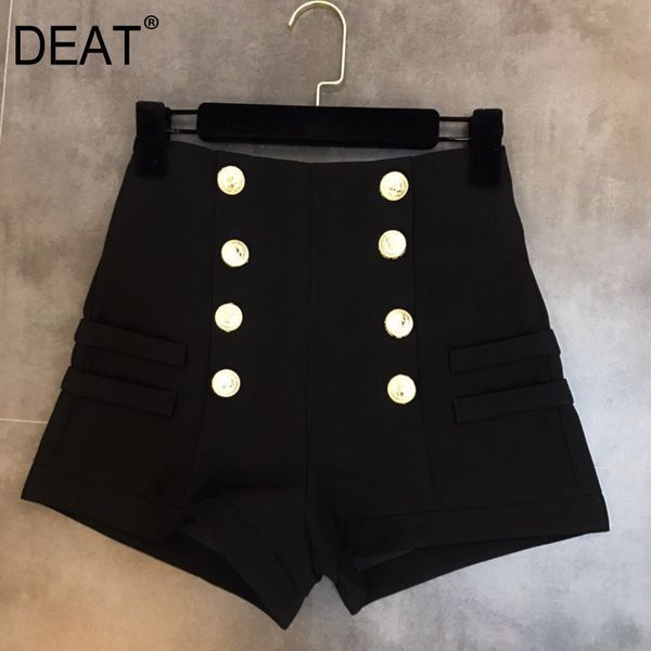 spring women double-breasted casual high waist a-line wide leg black shorts female mi399 210525, White;black
spring women double-breasted casual high waist a-line wide leg black shorts female mi399 210525, White;black