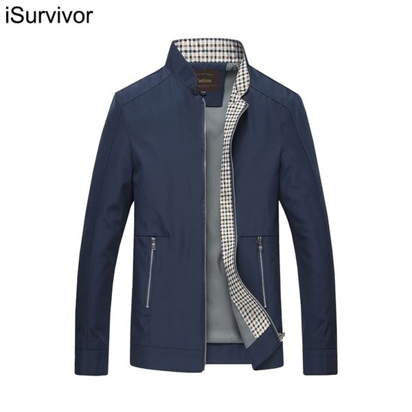 isurvivor men autumn jackets and coats jaqueta masculina male causal fashion slim fitted large size zipper hombre 210923, Black;brown
isurvivor men autumn jackets and coats jaqueta masculina male causal fashion slim fitted large size zipper hombre 210923, Black;brown