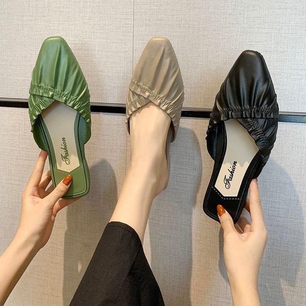 slippers 2021 summer women slip on slides outdoor females beach shoes sandals closed toe half fashion, Black
slippers 2021 summer women slip on slides outdoor females beach shoes sandals closed toe half fashion, Black