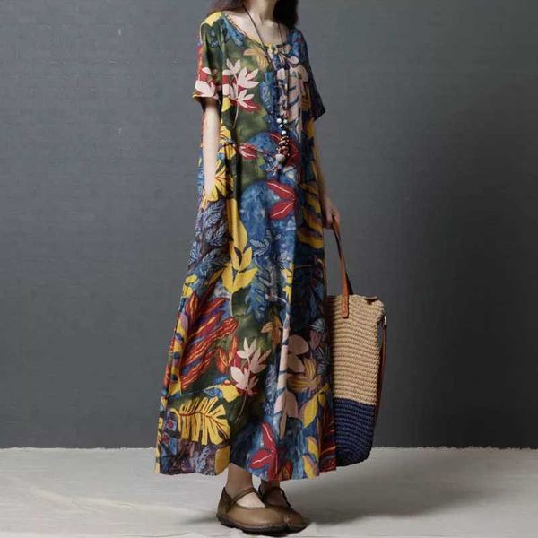 vintage summer dress women retro plaid linen dresses clothes ladies casual loose sundress vestidos plus size 210601, Black;gray
vintage summer dress women retro plaid linen dresses clothes ladies casual loose sundress vestidos plus size 210601, Black;gray