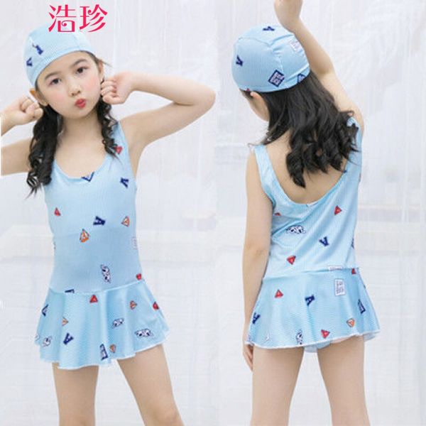 changyin hooded suit swimsuit one piece girl's student swimming trunks middle school children's spring swimsuit blue
changyin hooded suit swimsuit one piece girl's student swimming trunks middle school children's spring swimsuit blue