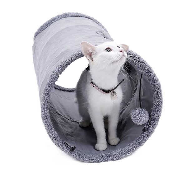 cat toys collapsible tunnel crinkle kitten play tube for cats dogs bunnies with ball fun 2 suede peep hole pet gift
cat toys collapsible tunnel crinkle kitten play tube for cats dogs bunnies with ball fun 2 suede peep hole pet gift