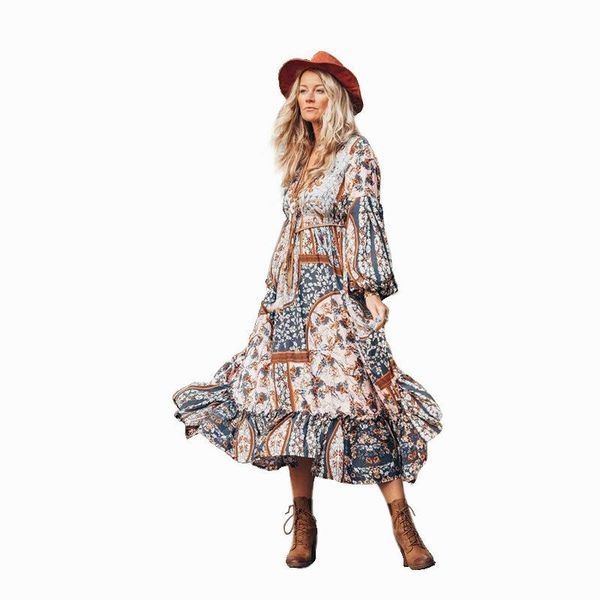 casual dresses spring/summer bohemian ruffles garment full sleeve v-neck for women spliced swing folds woman dress donsignet, Black;gray
casual dresses spring/summer bohemian ruffles garment full sleeve v-neck for women spliced swing folds woman dress donsignet, Black;gray