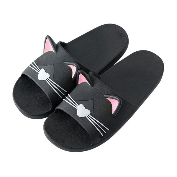 slippers home bathroom shoes cartoon cat beach waterprrof 3d ear cute slipper non slip flip flop, Black
slippers home bathroom shoes cartoon cat beach waterprrof 3d ear cute slipper non slip flip flop, Black
