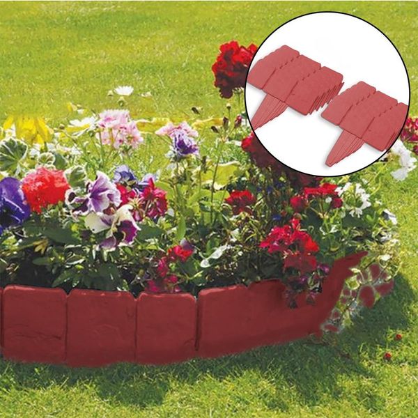 fencing, trellis & gates 10pcs red garden fence edging cobbled stone effect plastic lawn plant border decorations flower bed
fencing, trellis & gates 10pcs red garden fence edging cobbled stone effect plastic lawn plant border decorations flower bed