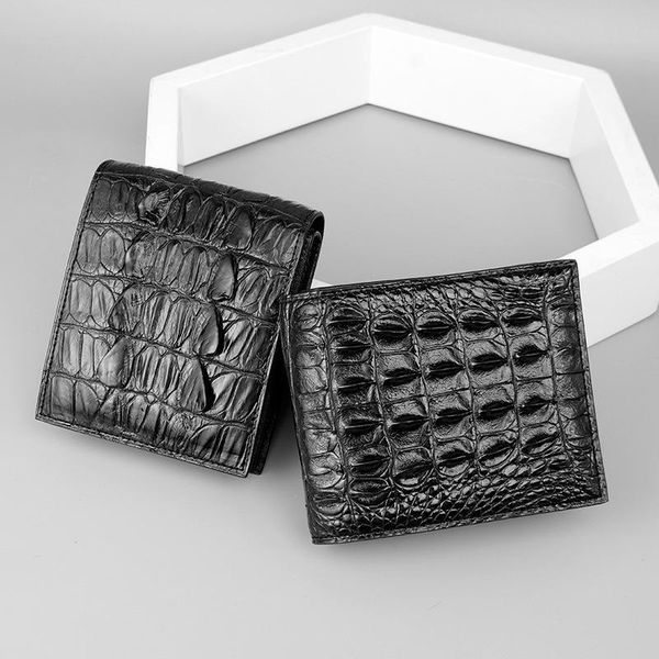 wallets crocodile leather genuine mens wallet leisure business short change bag multi card men's handbag back bone luxury female purse, Red;black
wallets crocodile leather genuine mens wallet leisure business short change bag multi card men's handbag back bone luxury female purse, Red;black