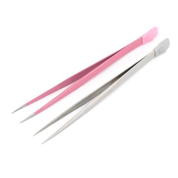 nail art equipment multifunctional tweezers with silicone pressing head 3d sticker rhinestones picker double pointed, Silver
nail art equipment multifunctional tweezers with silicone pressing head 3d sticker rhinestones picker double pointed, Silver