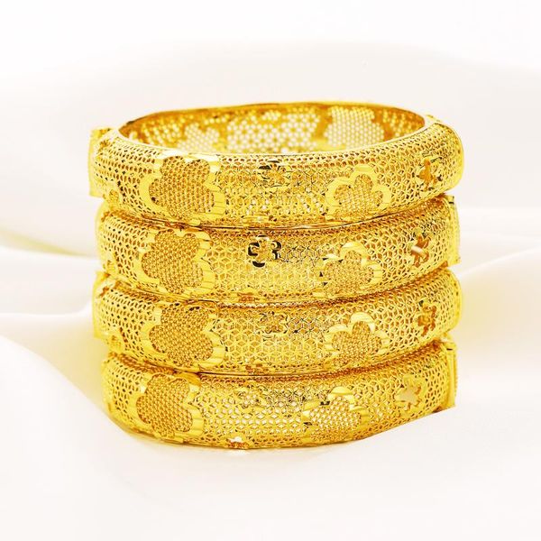 bangle bangrui trendy 60mm openable gold color flower bracelet classic fashion jewelry for africa women party gift, Black
bangle bangrui trendy 60mm openable gold color flower bracelet classic fashion jewelry for africa women party gift, Black