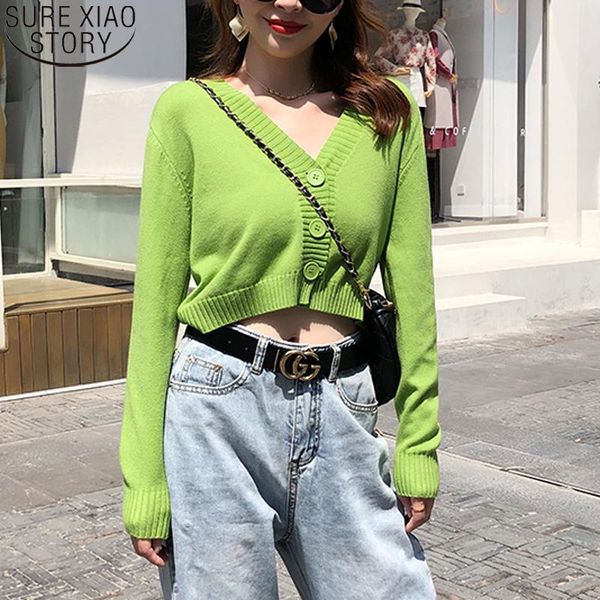 women's sweaters cardigans autumn clothes korean fashion v-neck knitted women long sleeve solid 6 colors sweet short 16605, White;black
women's sweaters cardigans autumn clothes korean fashion v-neck knitted women long sleeve solid 6 colors sweet short 16605, White;black