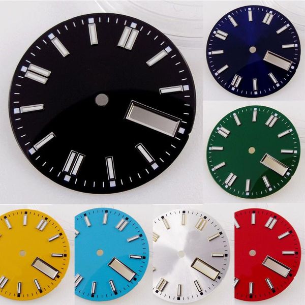 repair tools & kits 29mm multi color watch dial face fit for nh36/nh36a date/day dual calendar blue/black/green/gold/silver luminous
repair tools & kits 29mm multi color watch dial face fit for nh36/nh36a date/day dual calendar blue/black/green/gold/silver luminous