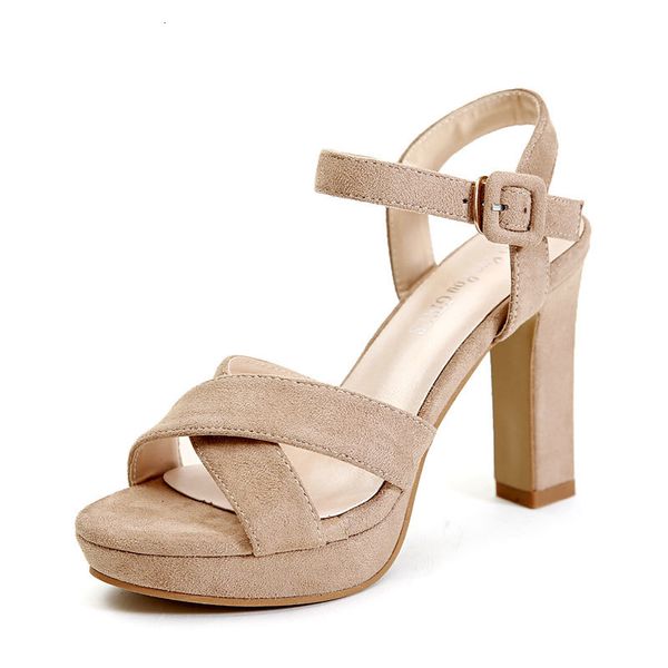 fashion casual simple women platform shoes open toe flock ankle strap buckle thick high heel sandals summer new h0086 r, Black
fashion casual simple women platform shoes open toe flock ankle strap buckle thick high heel sandals summer new h0086 r, Black