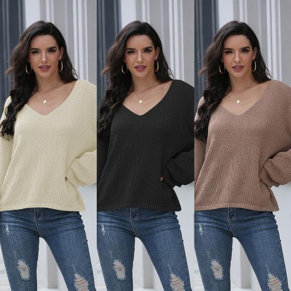 women's sweaters sweater women pullover 2021 off-the-shoulder knitted lantern sleeve v-neck warm drop sj3231, White;black
women's sweaters sweater women pullover 2021 off-the-shoulder knitted lantern sleeve v-neck warm drop sj3231, White;black