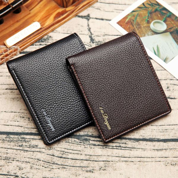 the wallet men's litchi pattern wallet horizontal fashion simple young qian jianan, Black
the wallet men's litchi pattern wallet horizontal fashion simple young qian jianan, Black