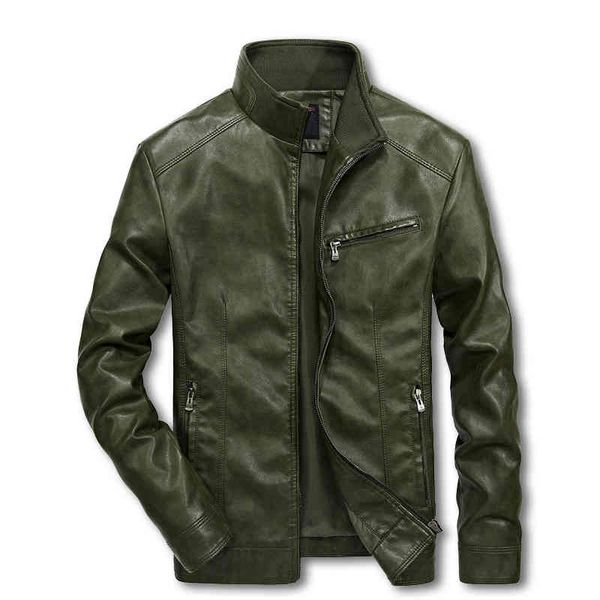 men motorcycle leather ets 4xl 5xl pu streetwear coat s bomber suits windbreaker lbz32, Black
men motorcycle leather ets 4xl 5xl pu streetwear coat s bomber suits windbreaker lbz32, Black