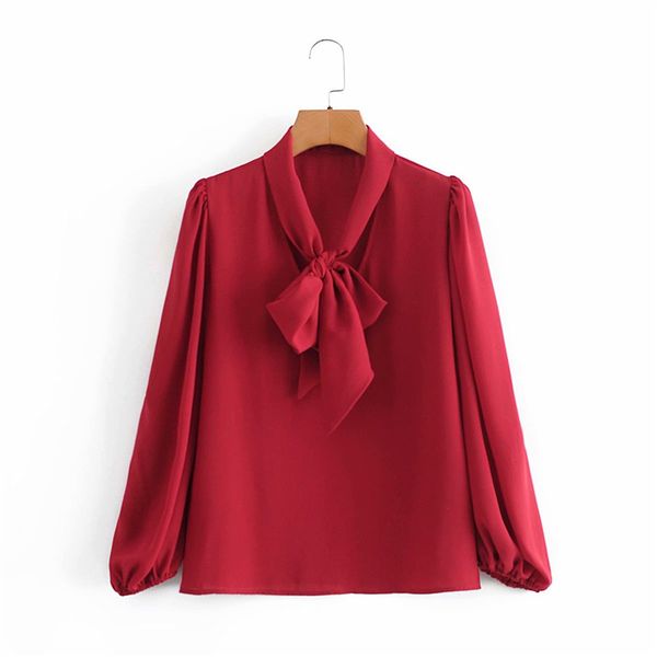 casual woman red loose puff sleeve lacing blouse spring fashion ladies oversized chiffon shirts female elegant 210515, White
casual woman red loose puff sleeve lacing blouse spring fashion ladies oversized chiffon shirts female elegant 210515, White