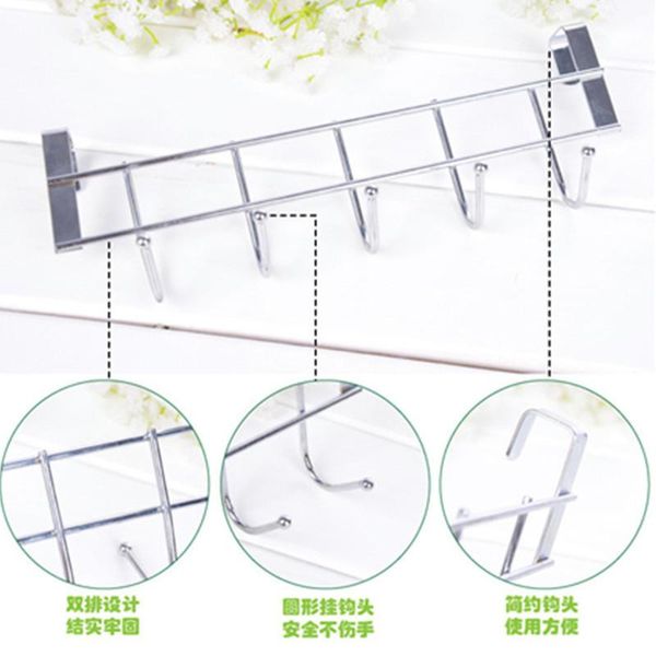hooks & rails 5 hook bold stainless steel cabinet back home storage supplies doors and windows kitchen towel cleaning cloth hanger
hooks & rails 5 hook bold stainless steel cabinet back home storage supplies doors and windows kitchen towel cleaning cloth hanger