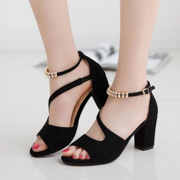 sandals fashion fish mouth hollow roman thick with beaded high heel 7 cm female summer woman shoes, Black
sandals fashion fish mouth hollow roman thick with beaded high heel 7 cm female summer woman shoes, Black